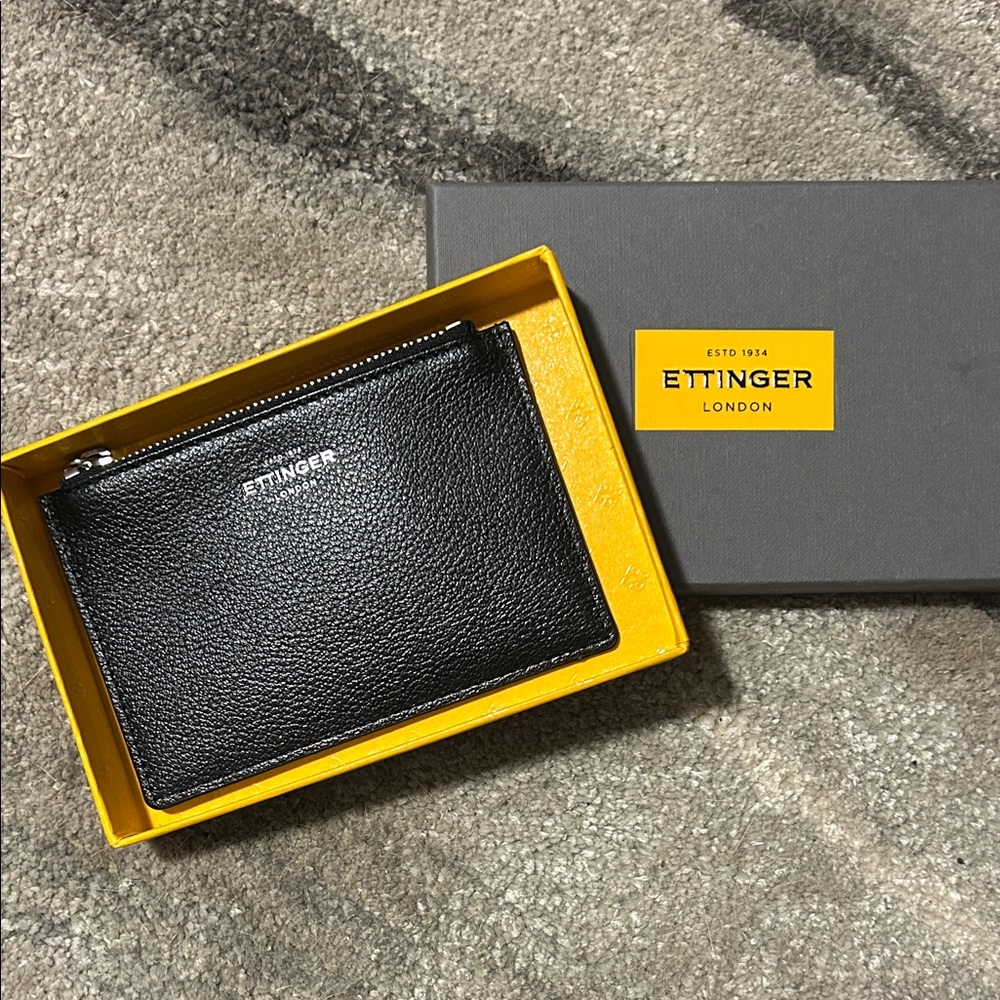 ETTINGER
Mini Leather Capra Travel Pouch